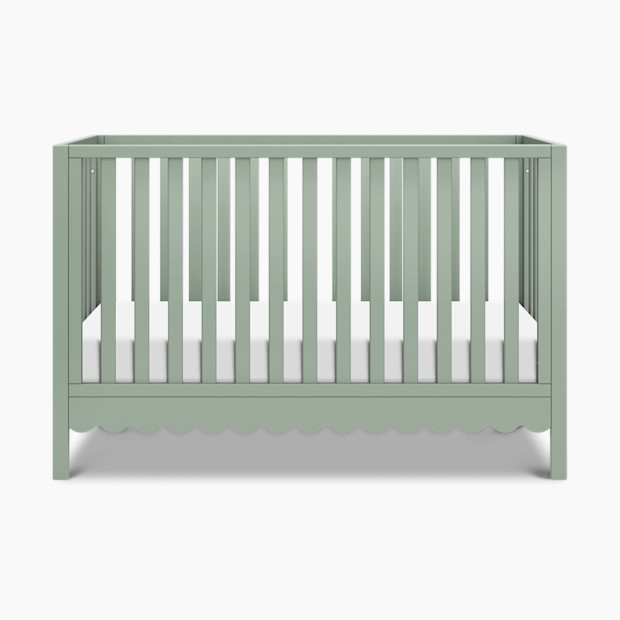 daVinci Sammy Scallop 4-in-1 Convertible Crib - Light Sage.