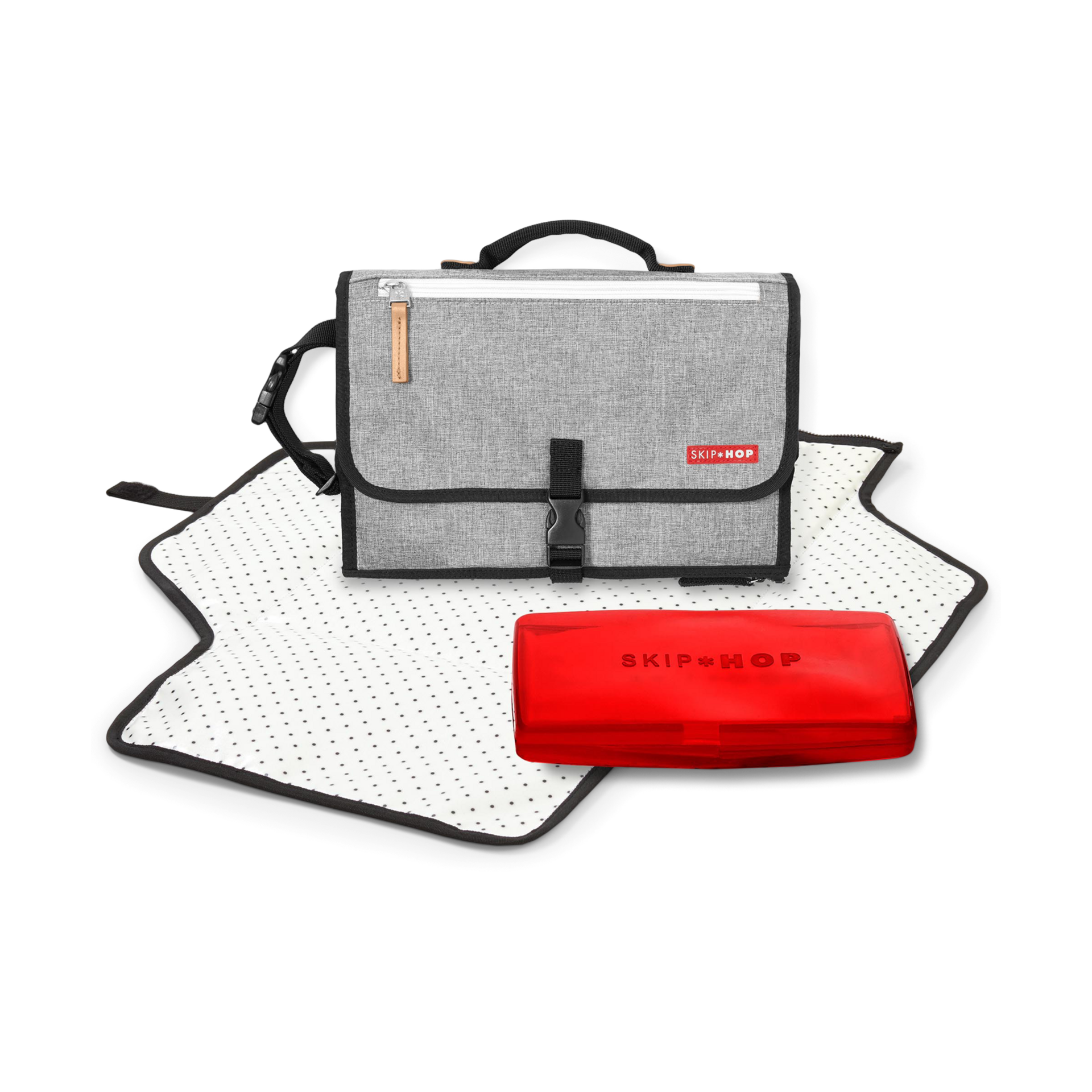 Skip Hop Pronto Signature Changing Station Grey Melange Babylist Shop