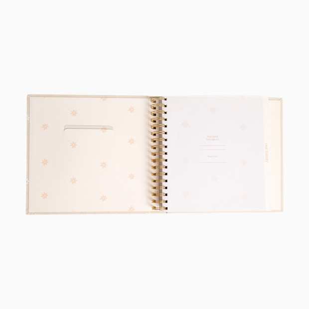 Pearhead Daisy Print Baby Book.