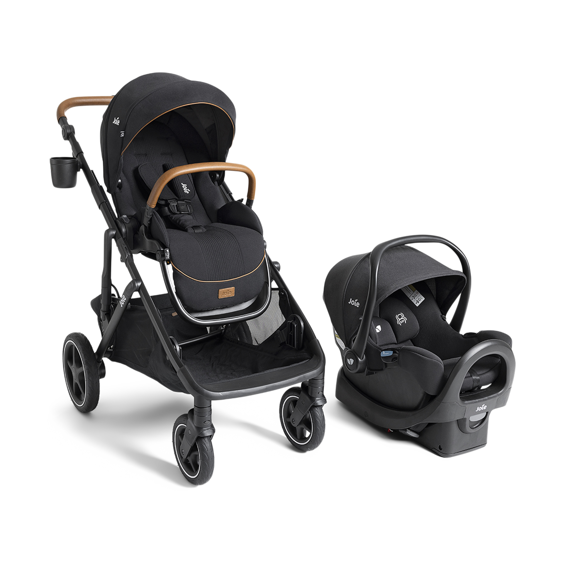 Joie Chive And Rue Travel System - Shale | Babylist Shop