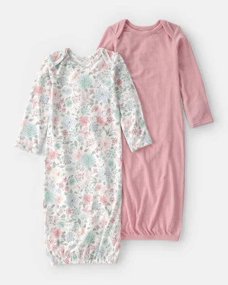 Butterfly Garden PurelySoft Sleeper Gowns, 2-Pack .