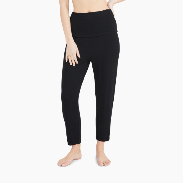 Hatch Collection The Over/Under Lounge Pant - Black, 1.