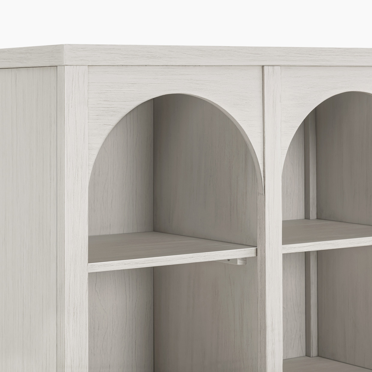 Namesake Eloise Assembled Bookcase - White Driftwood.