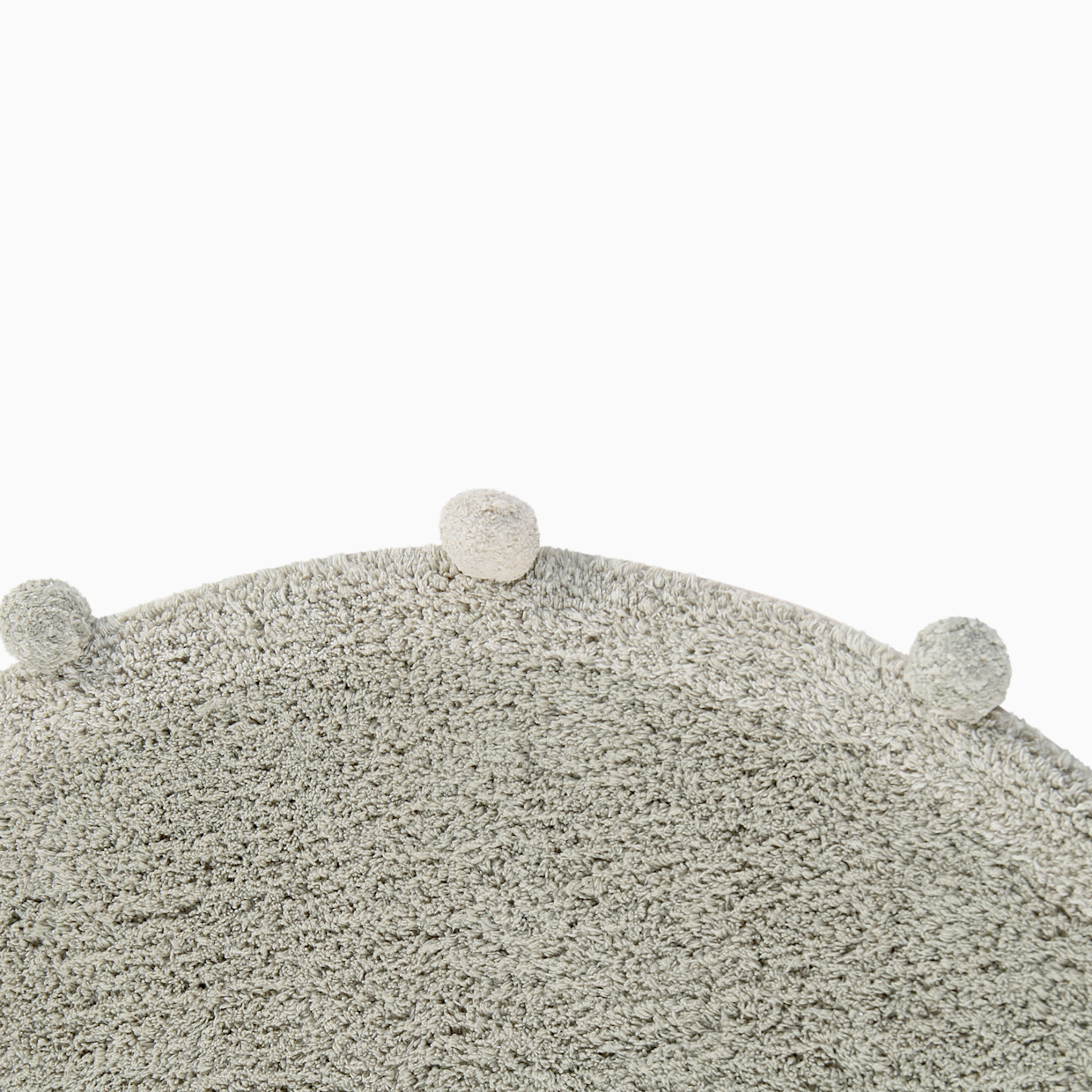 Lorena Canals Bubbly Washable Rug - Olive, 4'.