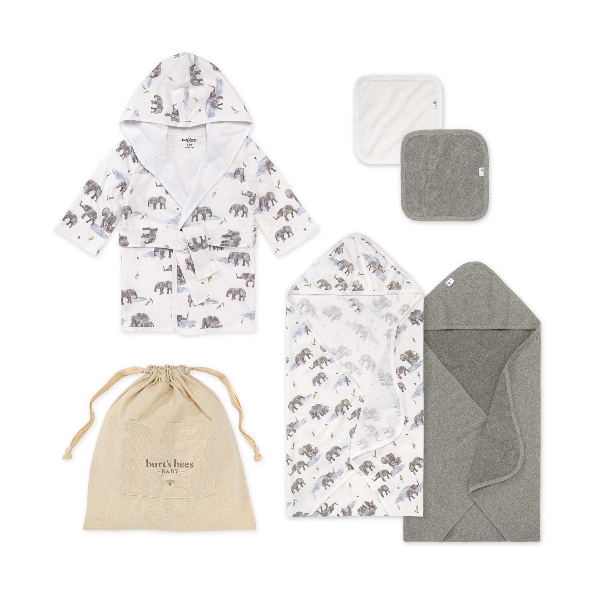  Burt's Bees Baby x Babylist Bath Gift Set.