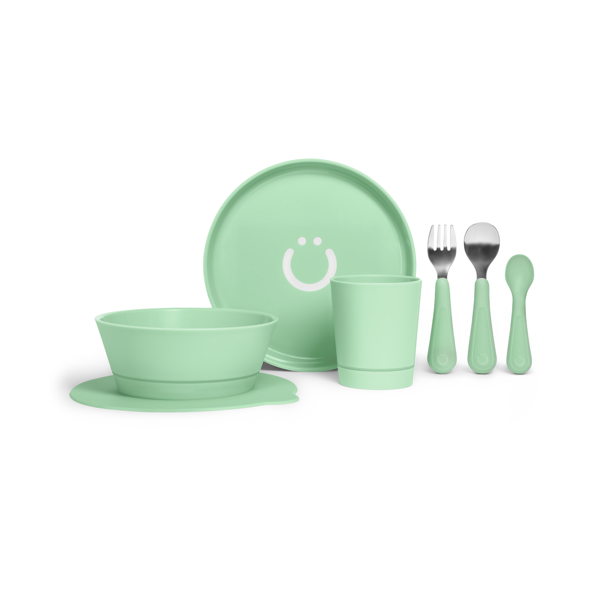 Ubbi 7-Piece Toddler Feeding Set.