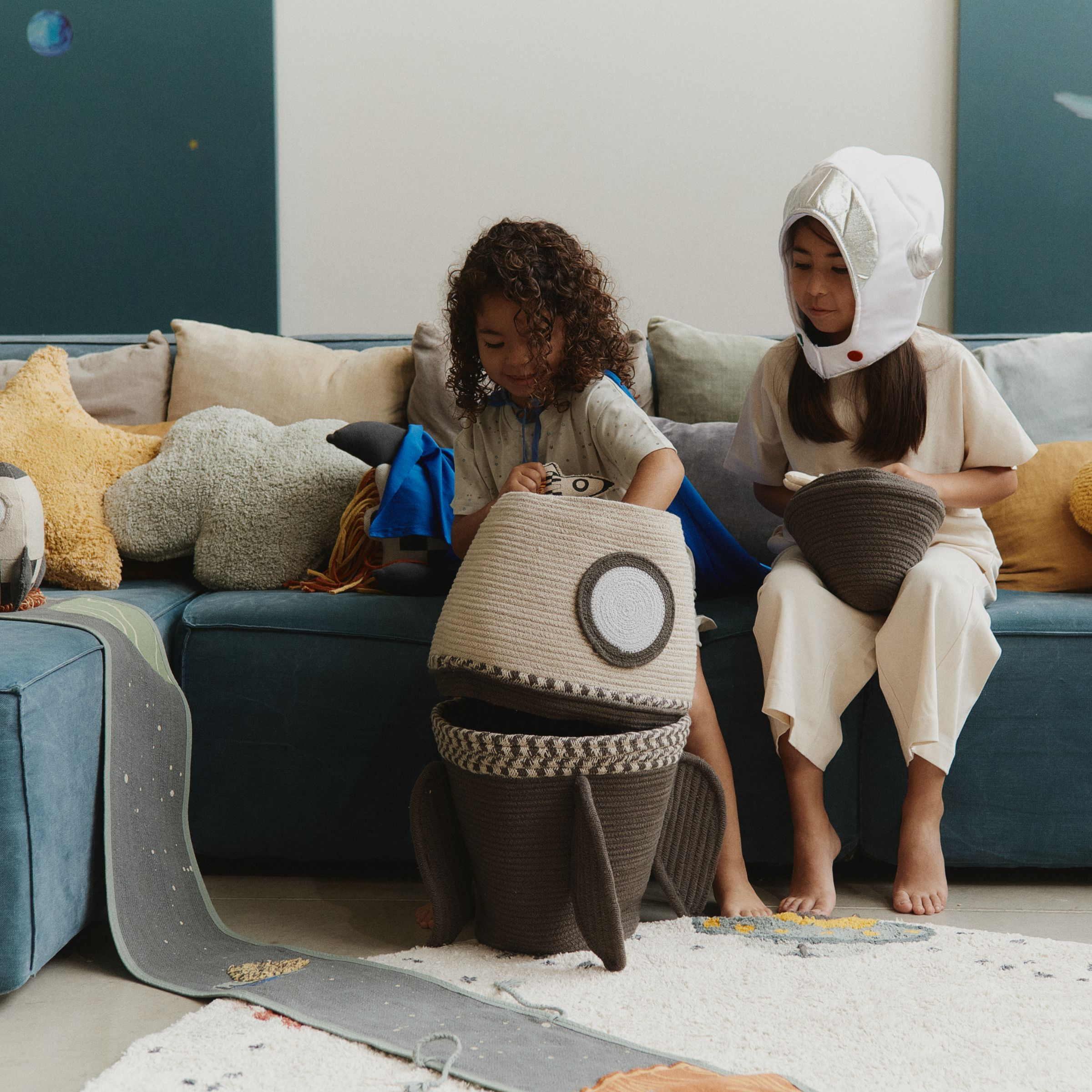 Lorena Canals Giant Rocket Basket.