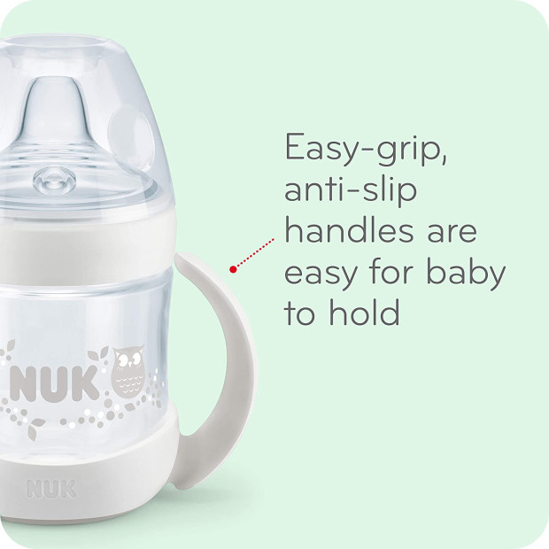 NUK Simply Natural Learner Cup - Owl, 5 Oz, 1.