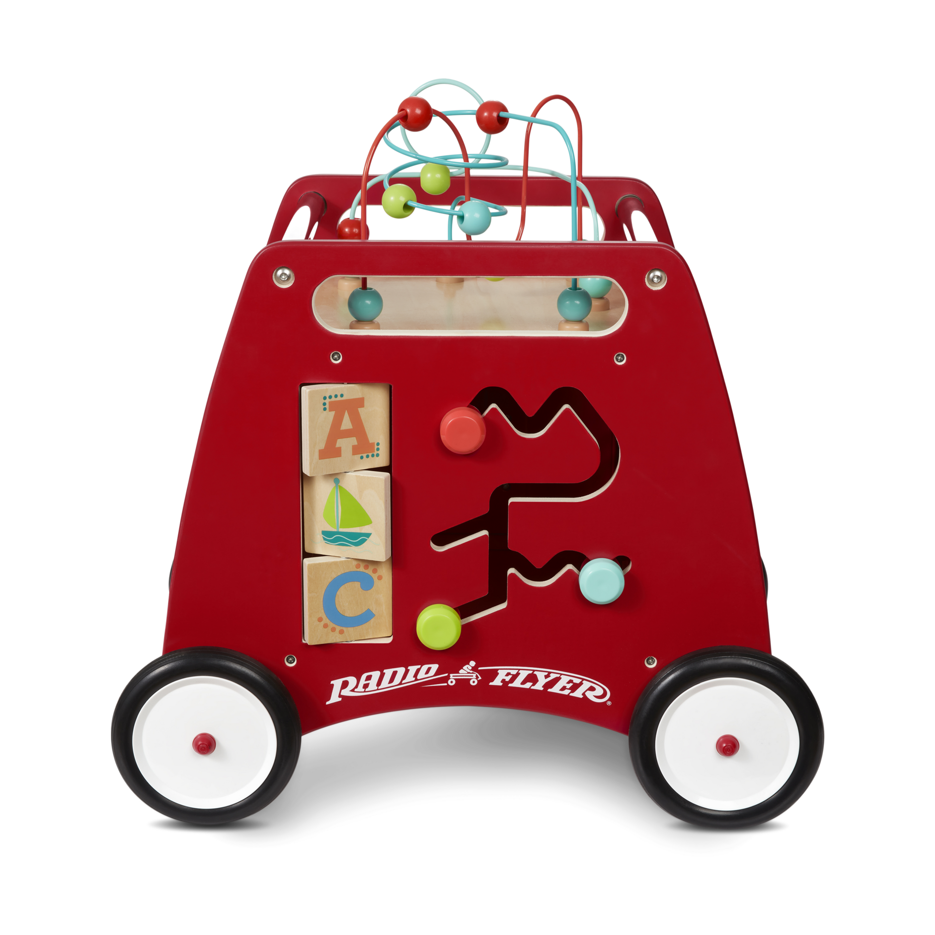 Radio Flyer Push & Play Walker.