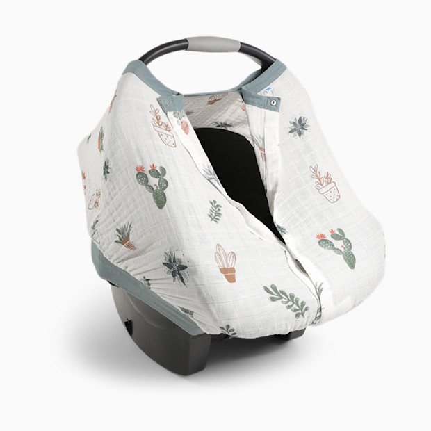 Little Unicorn Cotton Muslin Car Seat Canopy.