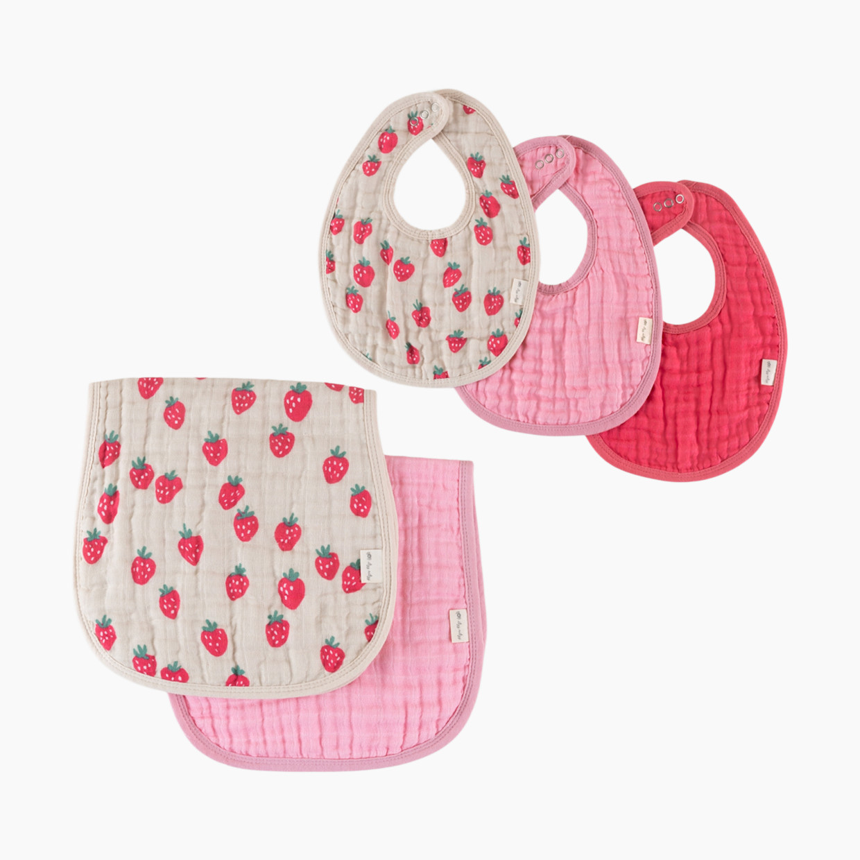 Itzy Ritzy Feeding Bundle - Strawberries & Cream.