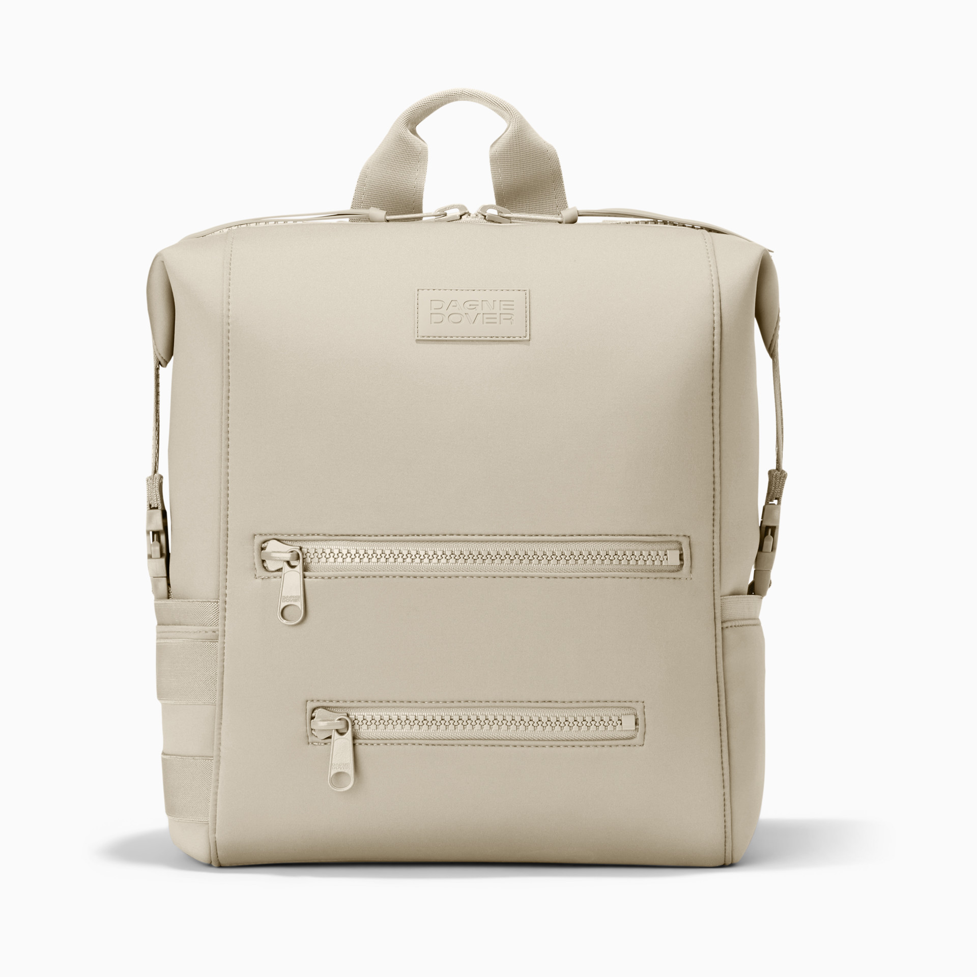 Dagne Dover Indi Diaper Bag Backpack - Oatmeal, Large 