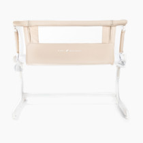Baby Delight Beside Me Dreamer Bassinet | Bedside Sleeper & Baby Bassinet | 6-Position Height Adjustment | Organic Oat