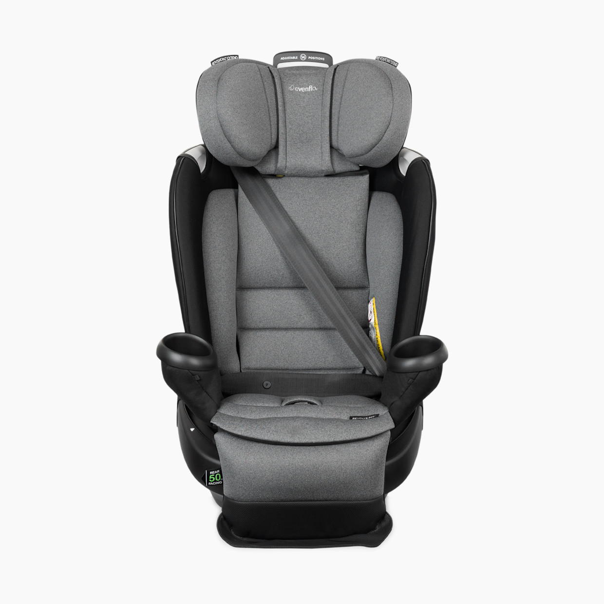 Evenflo Gold Revolve360 Extend All-in-One Rotational Car Seat with SensorSafe - Moonstone.