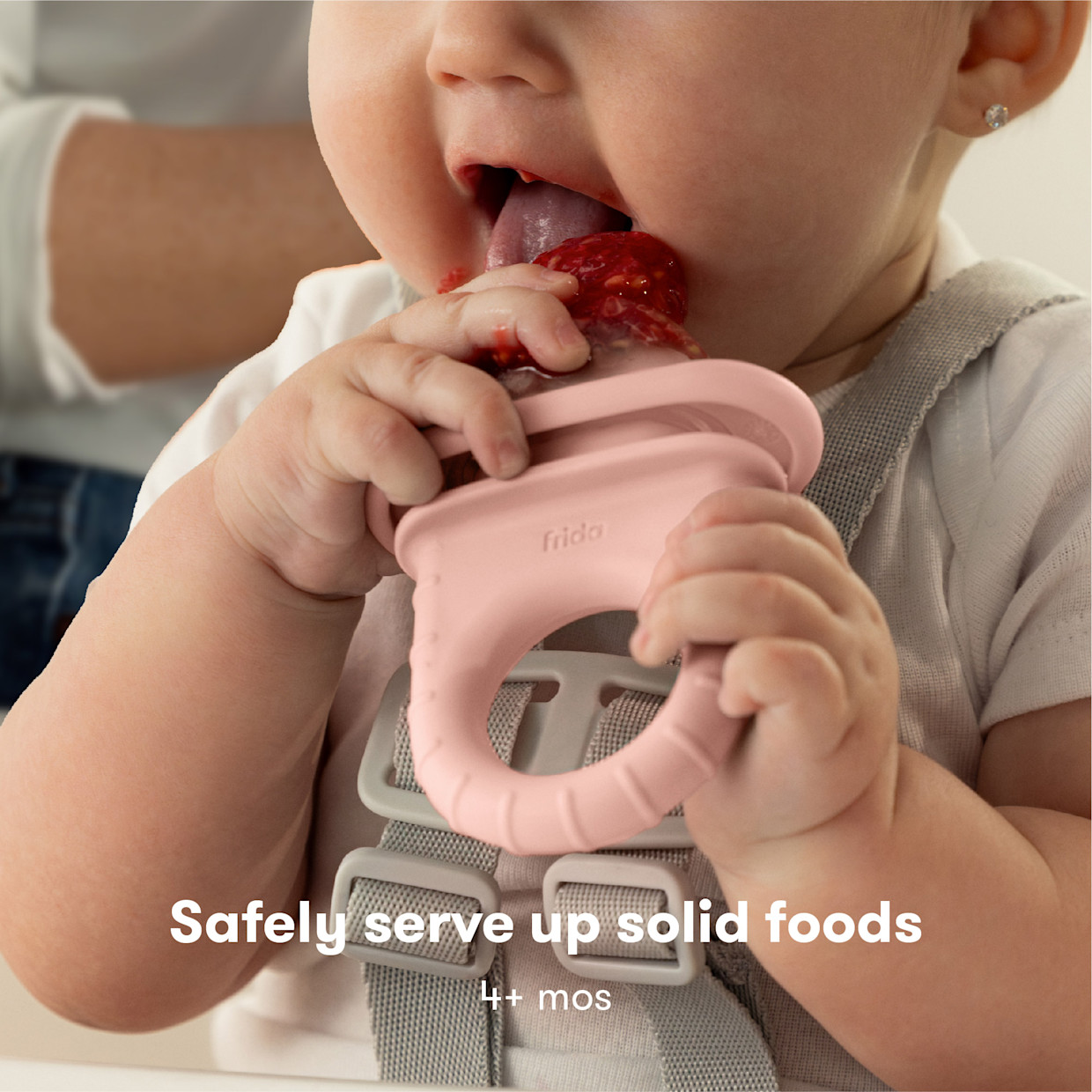 Frida Baby Push Pop Feeder Set - Pink.