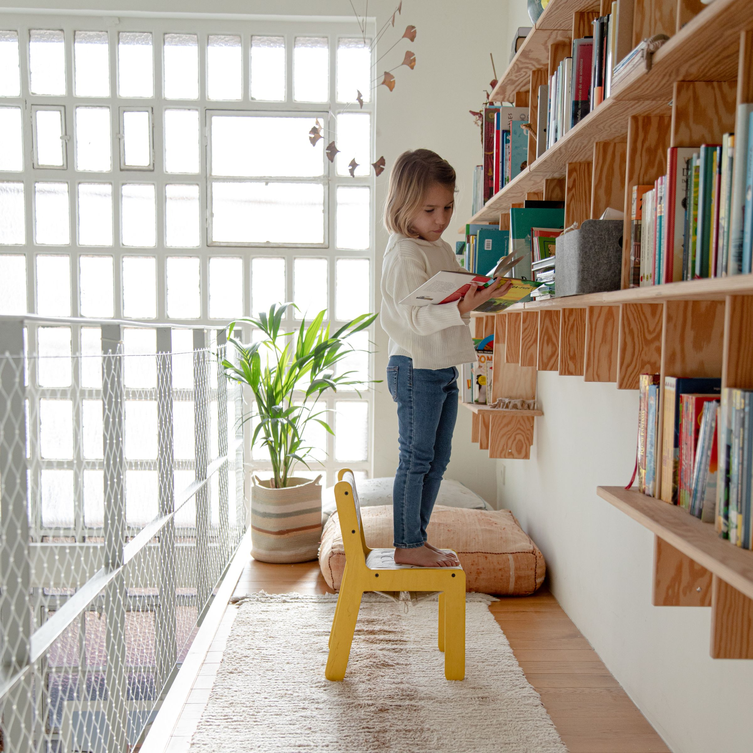 Lorena Canals Triplet Basket - Multicolor, 1' X  1'.