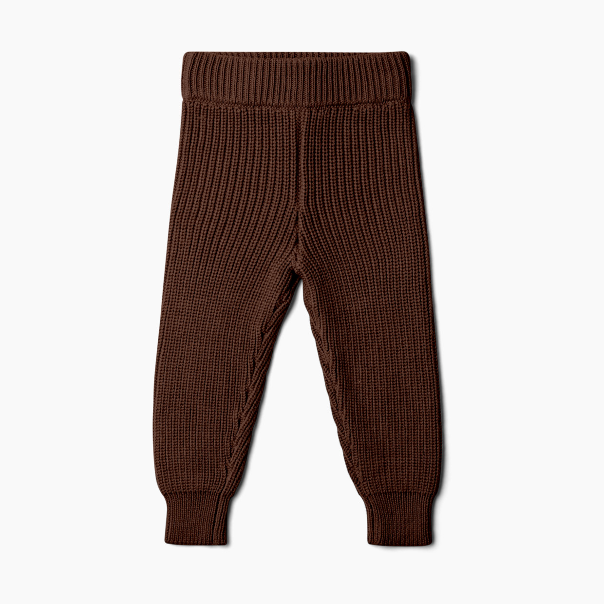 Goumi Kids Organic Cotton Knit Pant - Hide, 3-6 M.