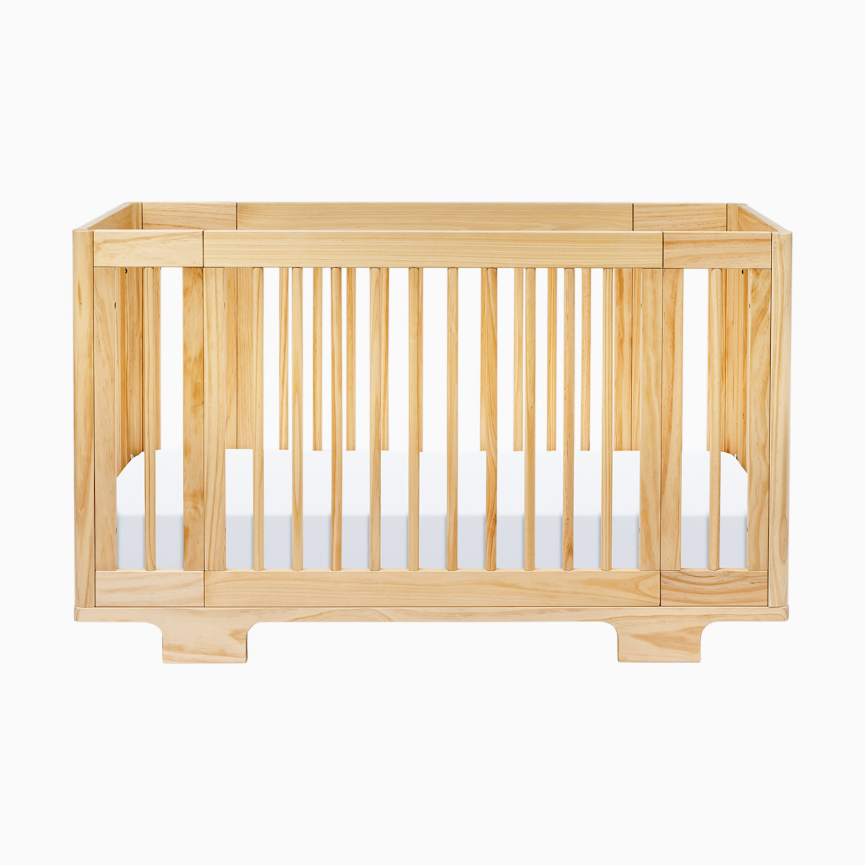 babyletto Yuzu 8-in-1 Convertible Crib with All-Stages Conversion Kits - Natural.