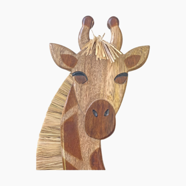 Crane Baby Handcrafted Wood Wall Decor - Giraffe.