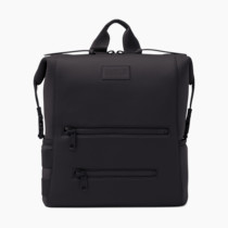 Indi Diaper Backpack in Onyx, Large (Black)