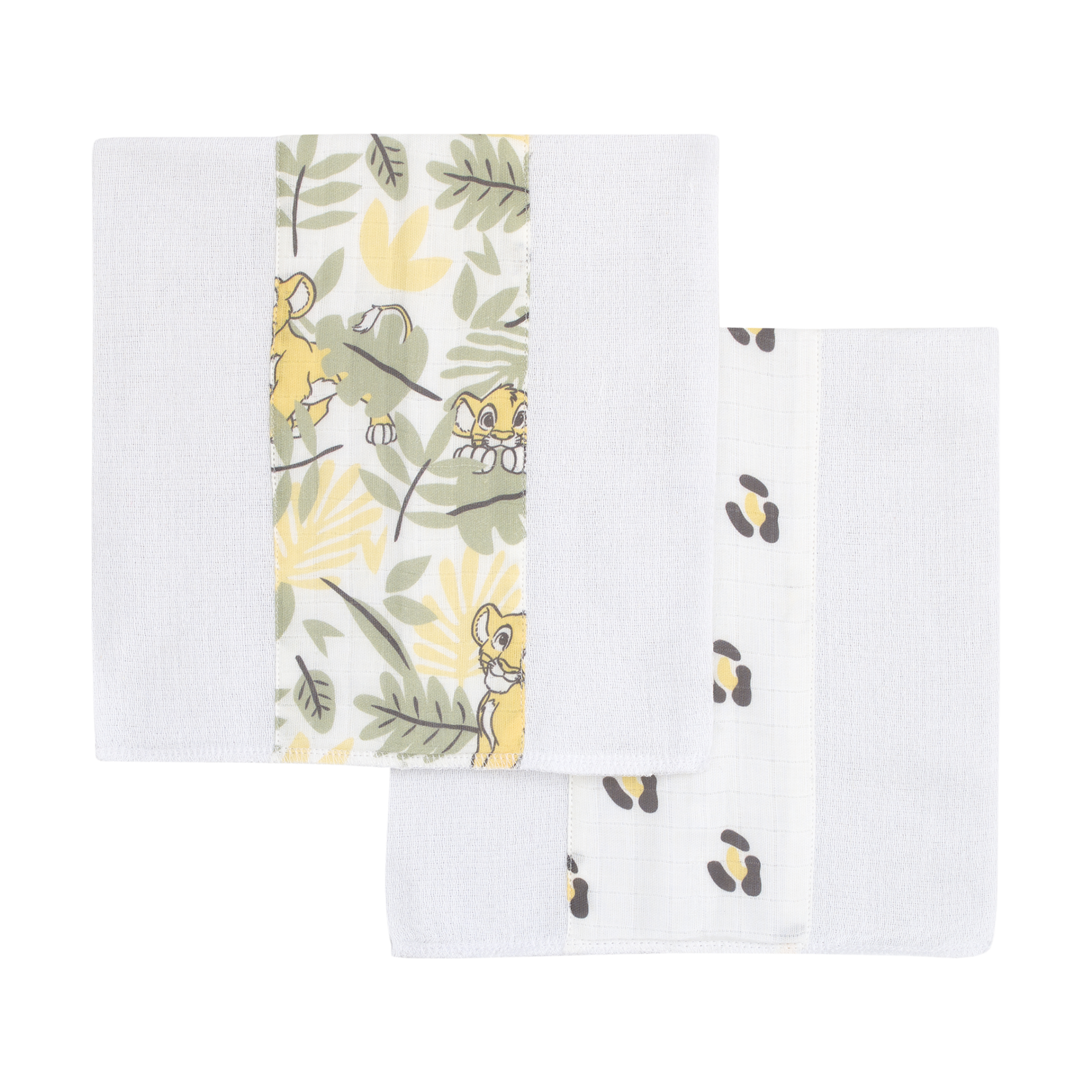 Babyhug 100% Cotton Muslin Burp Cloth Pack Of 3 - Mulitcolor