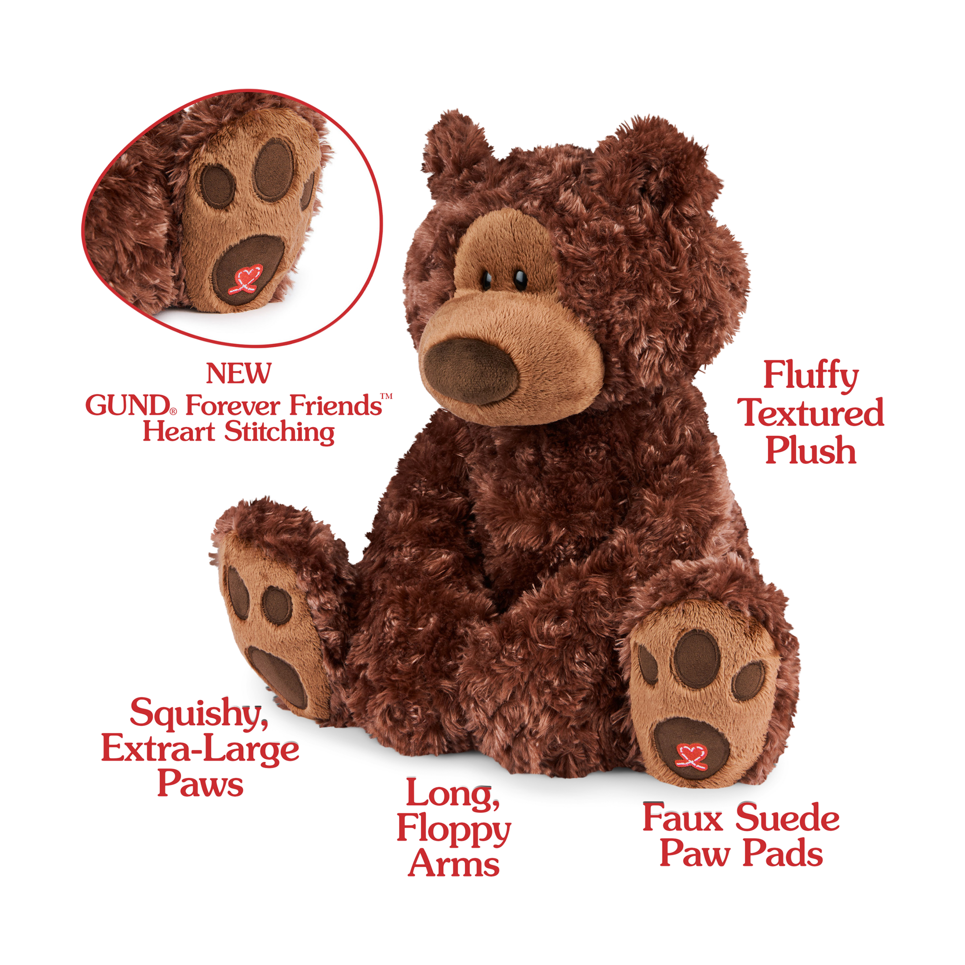 Gund Philbin Classic Teddy Bear.