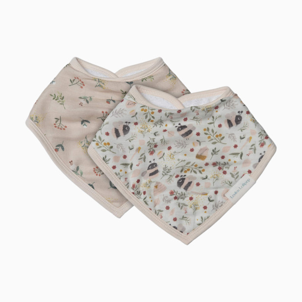Loulou Lollipop Bamboo Bandana Bib Set - Bumble Bees.