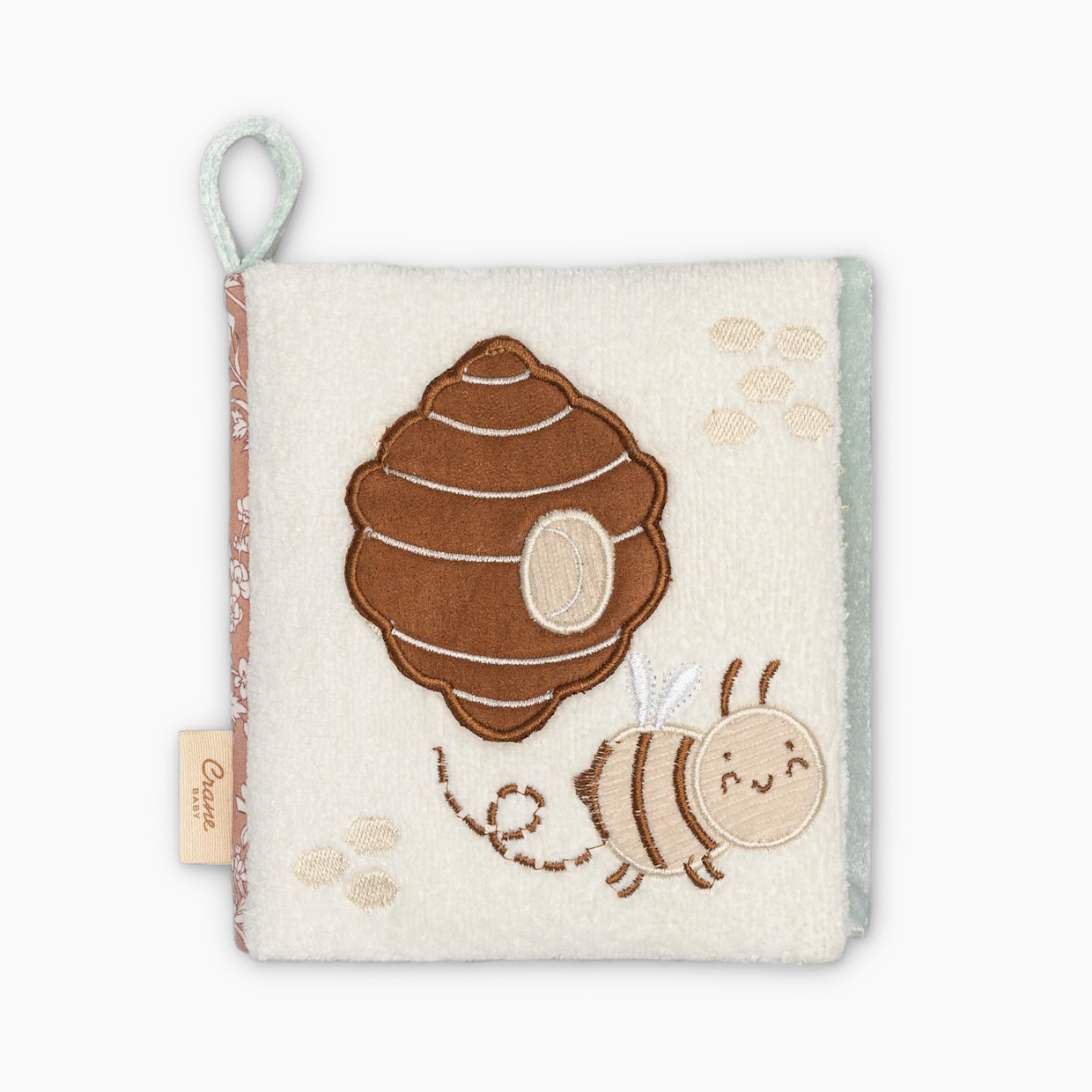 Crane Baby Soft Activity Book - Violet Floral.