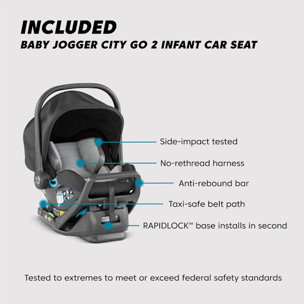 Baby Jogger City Mini GT2 All-Terrain Travel System.