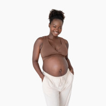 Buy Kindred Bravely French Terry Racerback Nursing Sleep Bra for Maternity/ Breastfeeding, Black, X-Large at