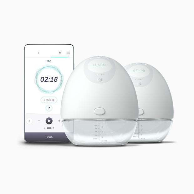 Elvie Hands-Free, Wearable Electric Breast Pump.