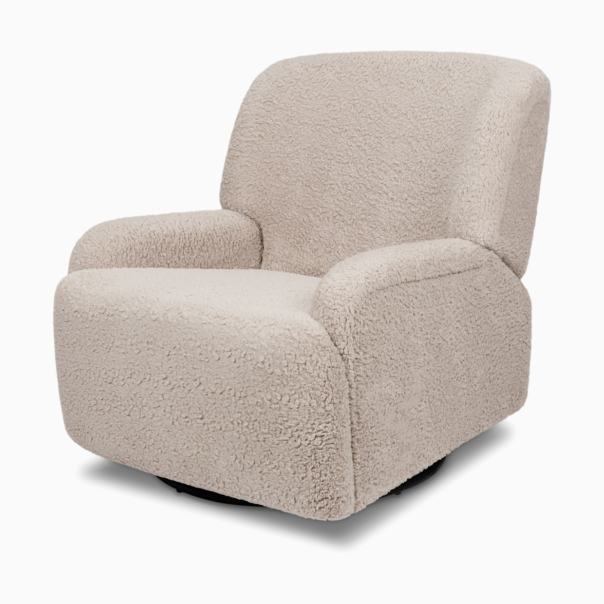 Namesake Winslow Extra Wide Recliner and Swivel Glider - Earl Grey Shearling.