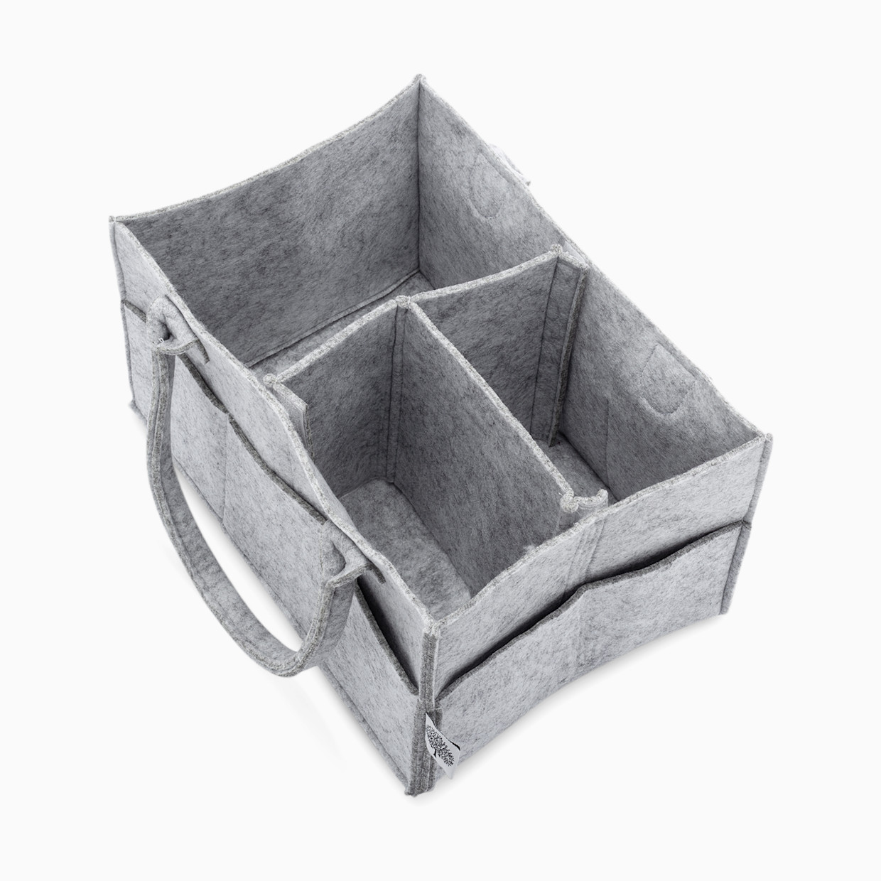 Parker Baby Co. Diaper Caddy - Gray, Regular.