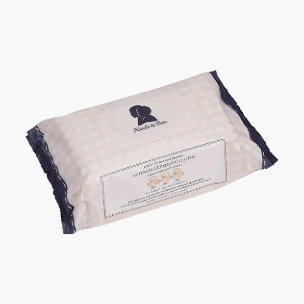 Noodle & Boo Ultimate Cleansing Cloths - Crème Douce, 80.