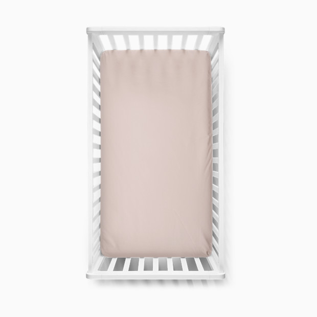 Goumi Kids Fitted Crib Sheet - Rose.