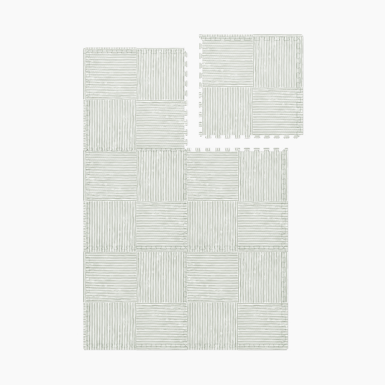 Lalo Play Mat l Wickerwork Collection - Sage Wickerwork.