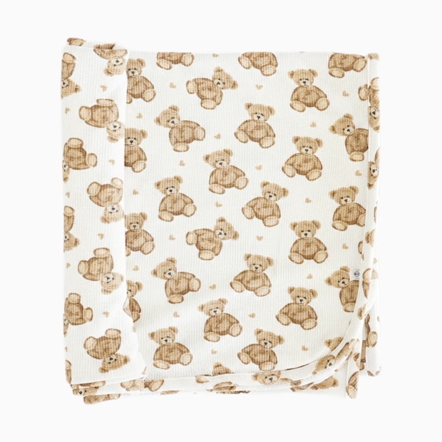 Caden Lane Bamboo Waffle Oversized Swaddle Blanket.