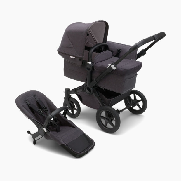 Bugaboo Donkey5 Mono Complete Stroller - Washed Black/Mineral Collection.