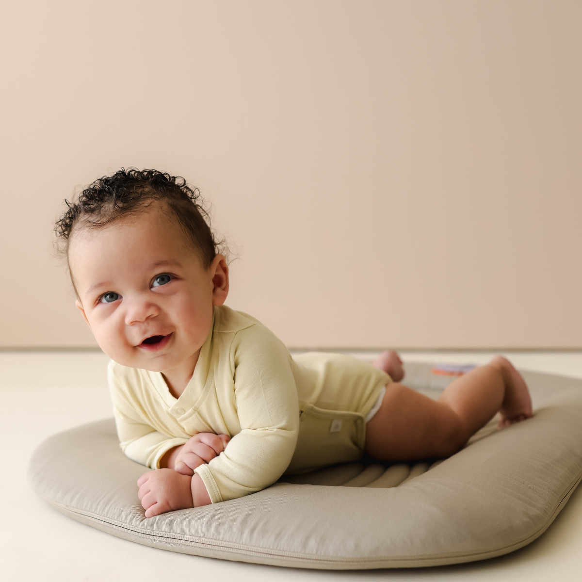 Snuggle Me Organic Lounger Wave - Birch.