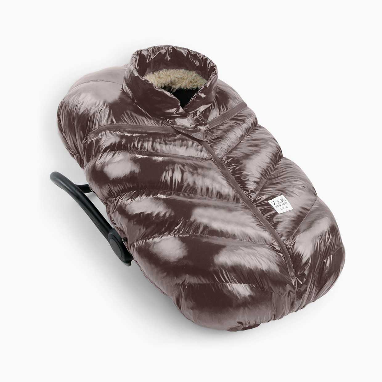 7AM Enfant Car Seat Cocoon - Brown Polar.