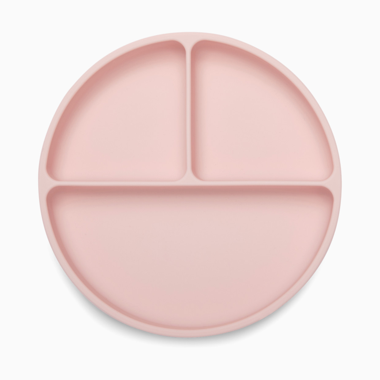 AEIOU Suction Divided Plate - Petal.