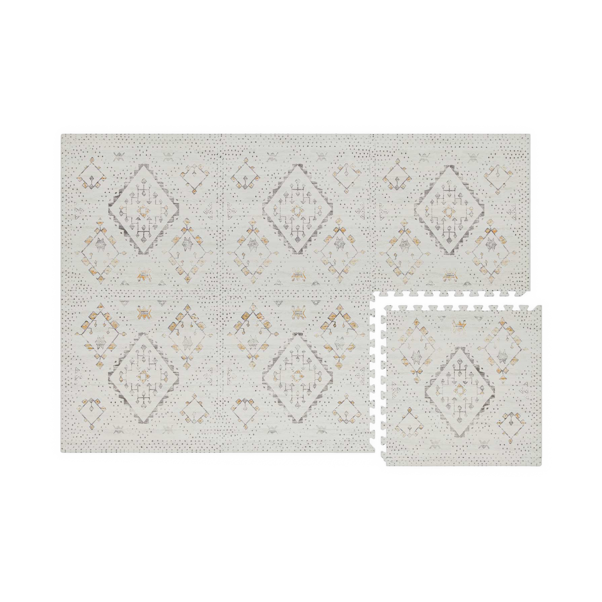 House of Noa Little Nomad Play Mat | Ula - Cashew, 6X8.