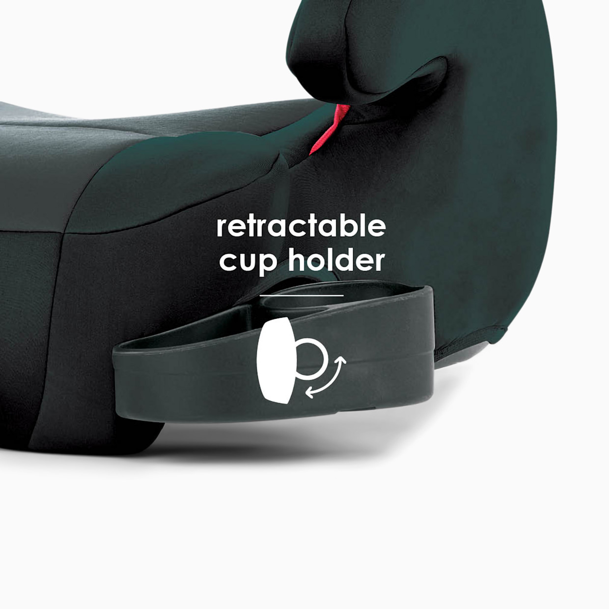 Diono Solana 2 with Latch Pack of 2 Backless Booster Car Seats - Black.