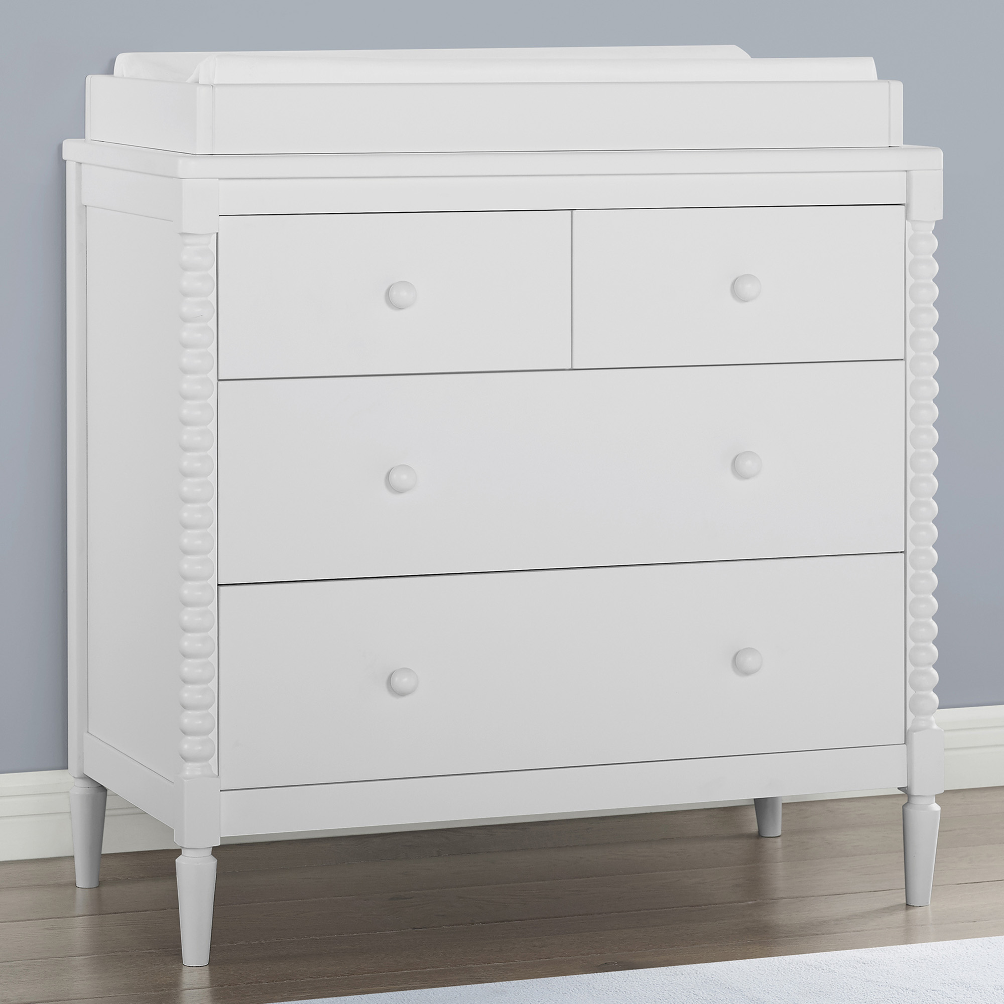 Delta Children Saint 4 Drawer Dresser with Changing Top.