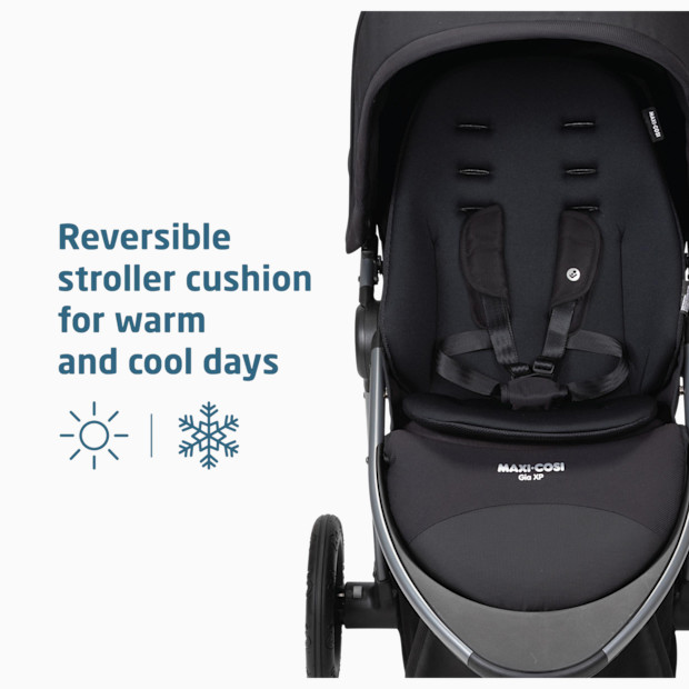 Maxi-Cosi Gia XP Luxe 3-Wheel Travel System.