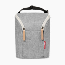 Skip Hop Baby Breastmilk Cooler Insulated Bottle Bag, Grab & Go, Chevron
