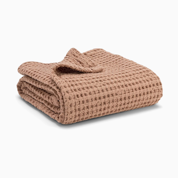 Simka Rose Waffle Blanket.