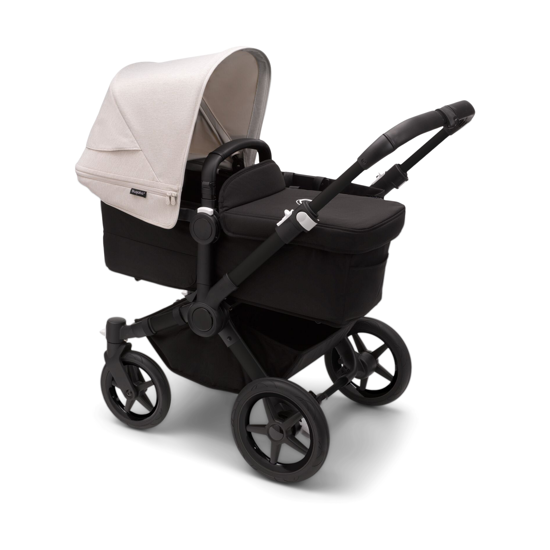 Bugaboo Donkey5 Mono Complete Stroller - Black/Misty White.