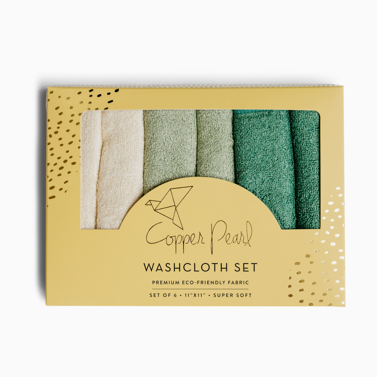 Copper Pearl Ultra Soft Washcloth (6 Pack) - Haven.