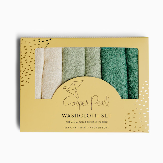 Copper Pearl Ultra Soft Washcloth (6 Pack).